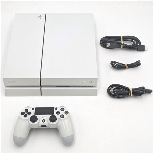 Playstation 4 - White - 500GB HDD - Console - CUH-1116A - SNR 03-27452256-5629247  (B Grade) (Used)